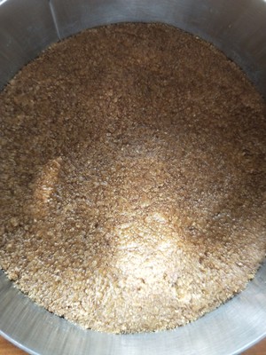 The practice measure of cake of mango Mu Si 4