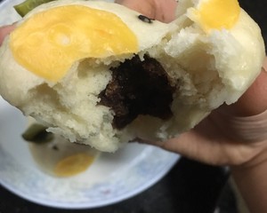 Cartoon modelling steamed stuffed bun - piggy sweetened bean taste is wrapped - the practice measure of the steamed stuffed bun that darling likes most 12