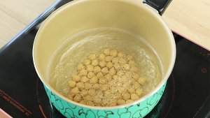 The practice measure of chick-pea beef face 3