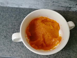 The practice measure that pumpkin cuts Dazhi person biscuit 3
