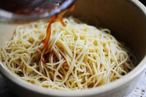 The practice measure of face of simple and easy sesame oil 4