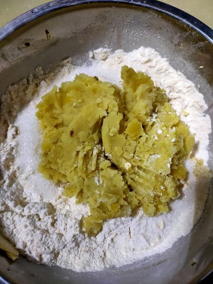 Yam sesame seed practice measure 3