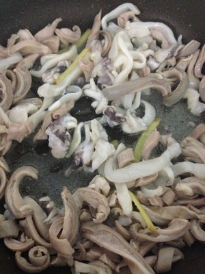 The practice measure of soup of cuttlefish pig abdomen 6