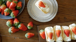 The practice measure that the strawberry cake of the sweetmeats inn Le Bread Lab with the most popular Korea coils 21