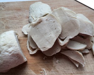 The practice measure of muscle of sweet-and-sour chow mien 1