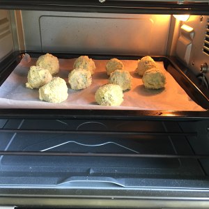 Ball of shepherd's purse bean curd / the practice measure of cake 5