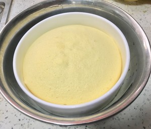 Evaporate cake (2 eggs) practice measure 4