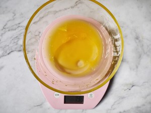 The practice measure of cake of orange aromatic rice 4