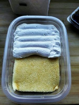 The practice measure of the cake of box of handy messtin fruit of simple quick worker 16