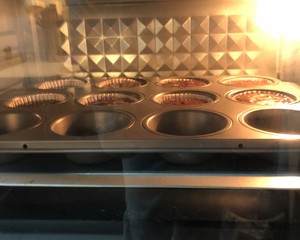 The practice measure of coffee chocolate Muffin 5