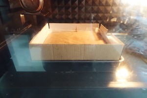 The practice measure of cake of cocoa of ancient early taste 7