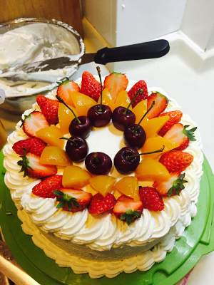 Fruit butter [birthday cake] practice measure 19