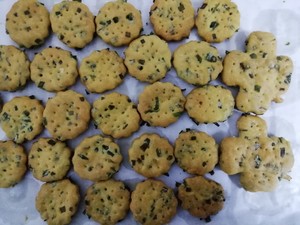 Green is great without candy green of & of deep-fried dough cake of little oily Xian Xiangcong is sweet revive (comb) the practice move that makes cookie 8