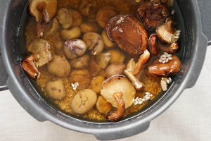 The practice measure of meal of a bowl of Xianggu mushroom of meal ｜ chestnut that need not distribute food 2