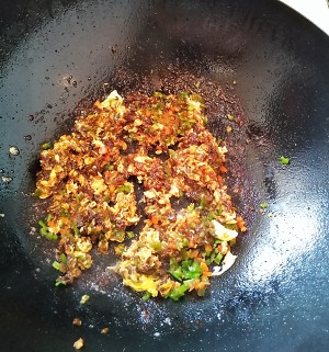 The practice measure of egg sauce 6