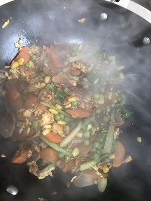 The practice measure of chow mien of simple and delicate assorted 7