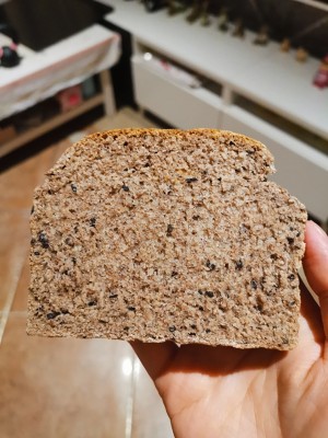 The practice move that whole wheat of brown sugar of black sesame seed of rye of little candy of dawdler edition low fat says department 7