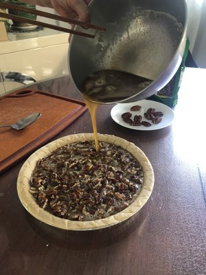The practice measure of Pecan Pie of clique of fruit of green jade root 3
