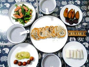The practice measure of taro silk cake 11