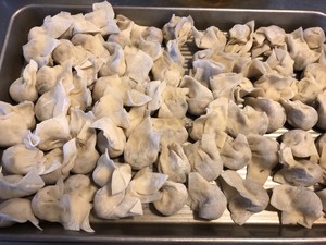 The practice measure of small wonton of clean element Shanghai 5