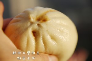 Flesh of fresh pork green Chinese onion is wrapped (teach your water to hit stuffing) practice measure 6
