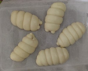 ウールキャタピラー蒸しパン（発酵）練習対策6