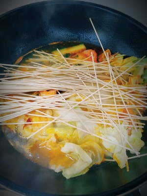 The practice step that shrimp takes shrimp rinse side 5