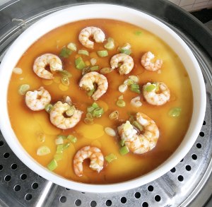 Super tender the practice measure that slippery shelled fresh shrimps stews an egg 9
