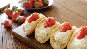 The practice measure that the strawberry cake of the sweetmeats inn Le Bread Lab with the most popular Korea coils 20