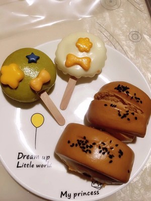 The practice measure of steamed bread of delicate brown sugar 5