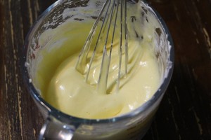 The practice measure of cake of loose dew chocolate 3