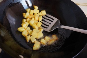 The practice measure of potato stew face 3