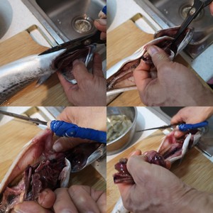Spanish mackerel dumpling (add Spanish mackerel processing technique) practice measure 2