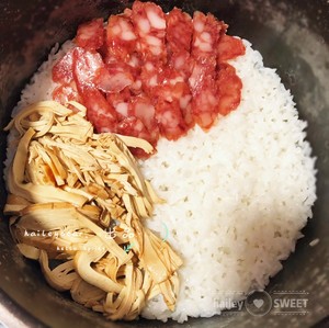 Meal of young of Bao of extensive pattern cured meat (edition of sausage report rice cooker) practice measure 6
