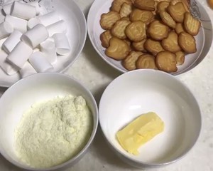 The practice measure of biscuit of with filling puppy 1
