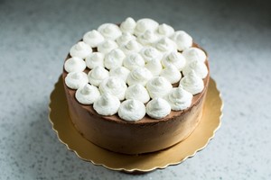 Cake of full-bodied chocolate Mu Si (6 inches) practice measure 18