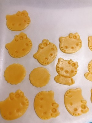 The practice measure of butter biscuit 9