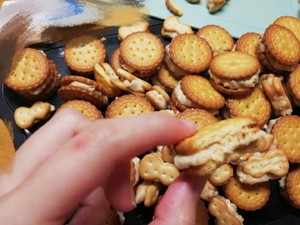 The practice measure of biscuit of make friends of gigantic simple ox 4