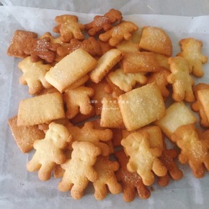 The child loves most- - biscuit of white saccharic Qu Ji (make simple) practice measure 14