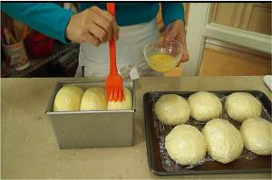 The practice measure of the fundamental biscuit Basic Bread (Loaf&Roll) that make 4