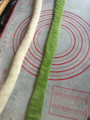 The emerald dumpling with green delicious nutrition (stuffing of spinach dried small shrimps) practice measure 6