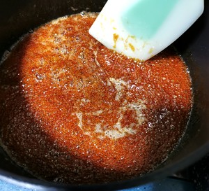 The practice measure of caramel sauce 7