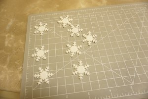The practice measure of cake of christmas tree modelling 27
