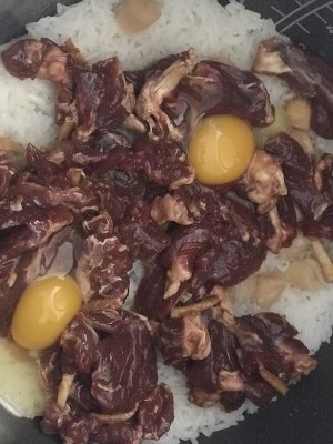 Beef preciouses jade the practice measure of meal of column boiler egg 3