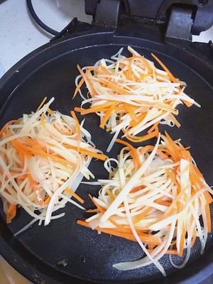 The practice measure of cake of silk of simple and delicious potato 3