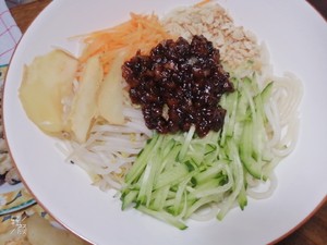 The practice measure of face of super and delicious fried bean sauce 4