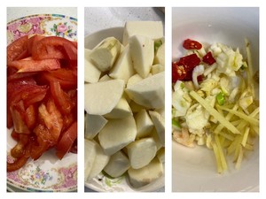 A bowl of practice measure that cooks a meal with respect to enough chop stew 2