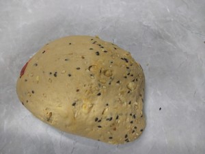 The practice measure of steamed bread of food grains other than wheat and rice 8