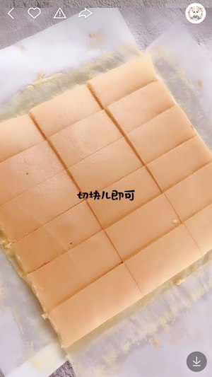 The practice measure that enters the mouth to change small cake namely 28