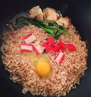 Egg stew face (Hainan gust) practice measure 4